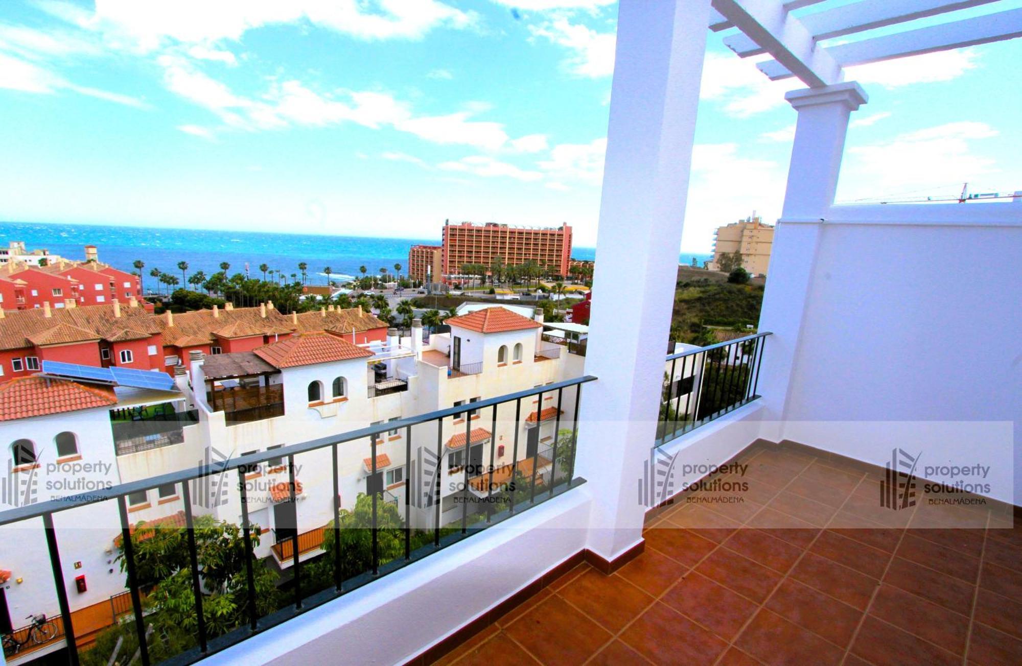 شقة Lomas De Mena, 21 - Atico Con Vistas Al Mar - Piscina Y Barbacoa - Parking Gratis - Excelente Conexion Wifi بينالماذينا المظهر الخارجي الصورة