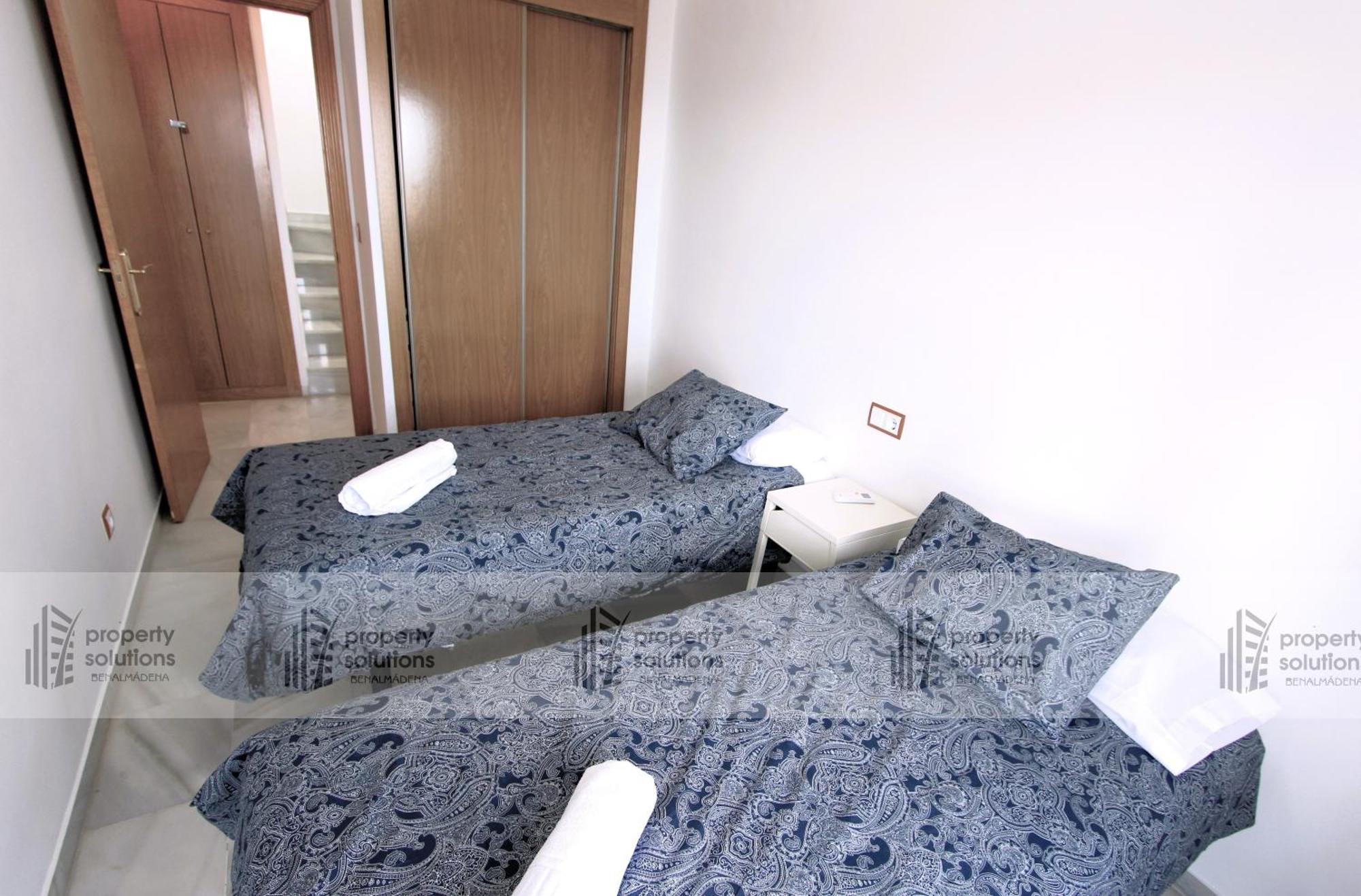 شقة Lomas De Mena, 21 - Atico Con Vistas Al Mar - Piscina Y Barbacoa - Parking Gratis - Excelente Conexion Wifi بينالماذينا المظهر الخارجي الصورة